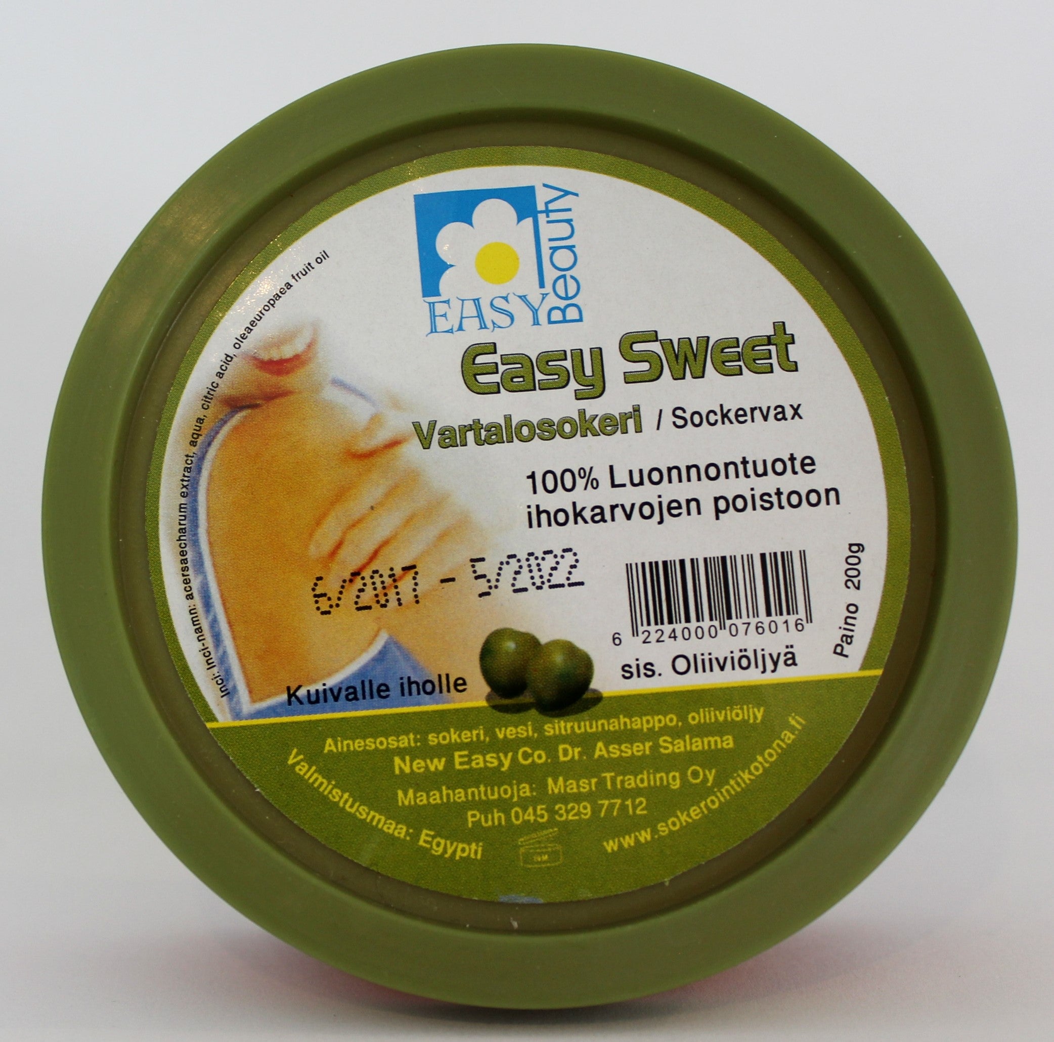 EASY SWEET Sockerwax för torr hud