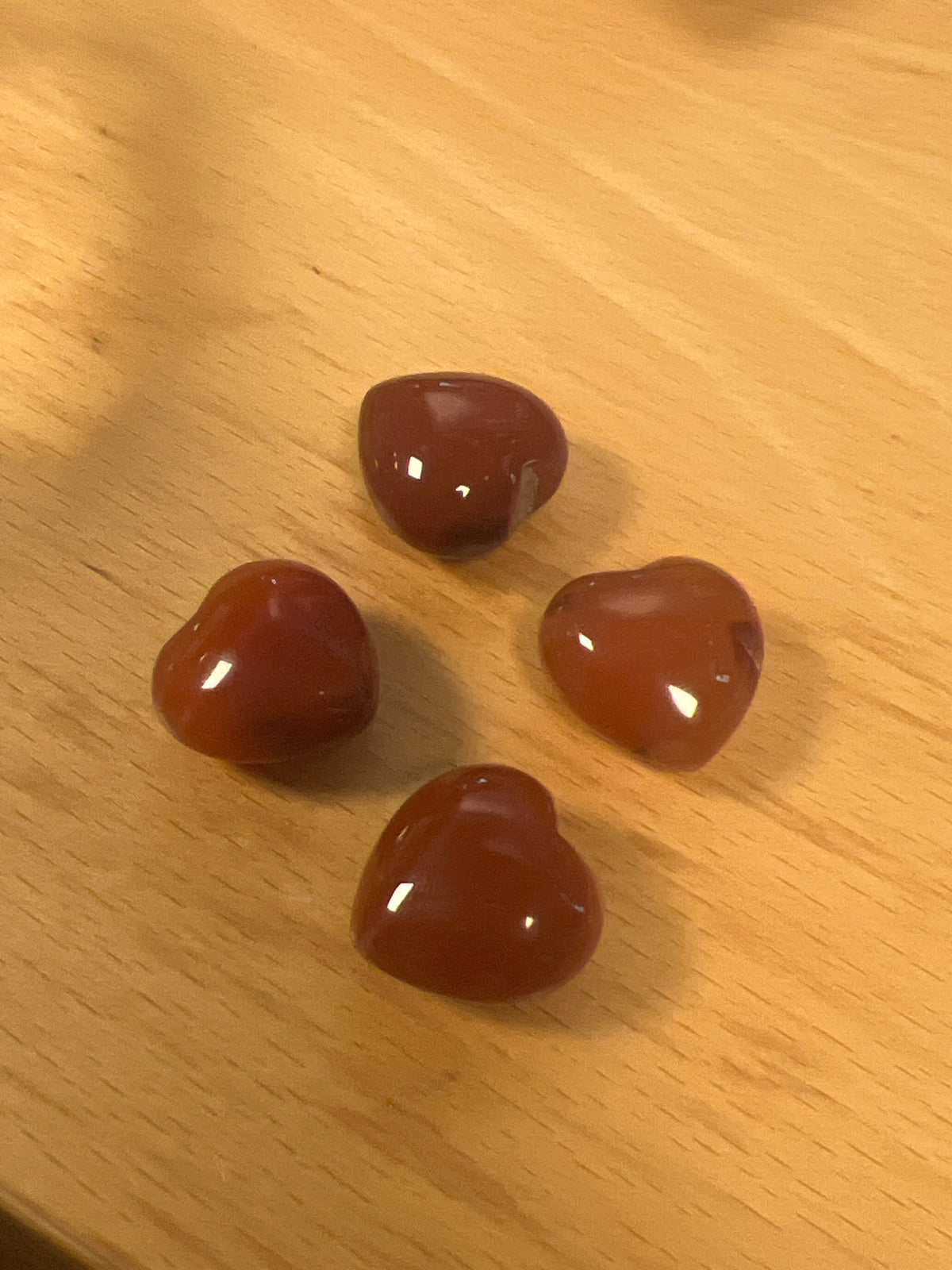 Mini Sydän Karneoli 20mm