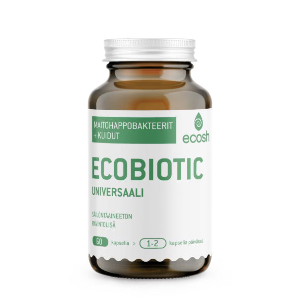 Ecobiotic Universell - mjölksyrebakterier + fiber 60kps.