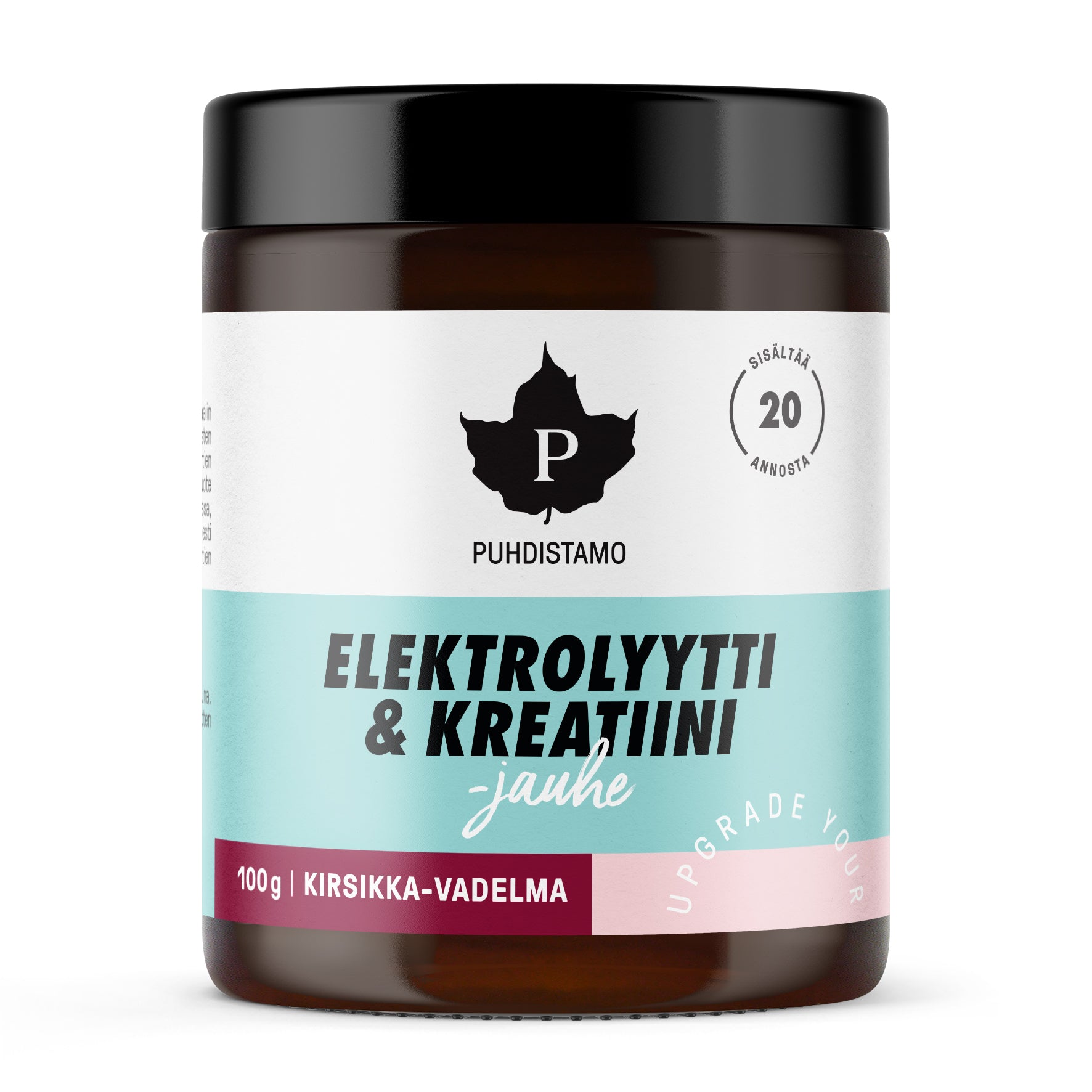 Elektrolyt & Kreatin -pulver Körsbär-Hallon 100g