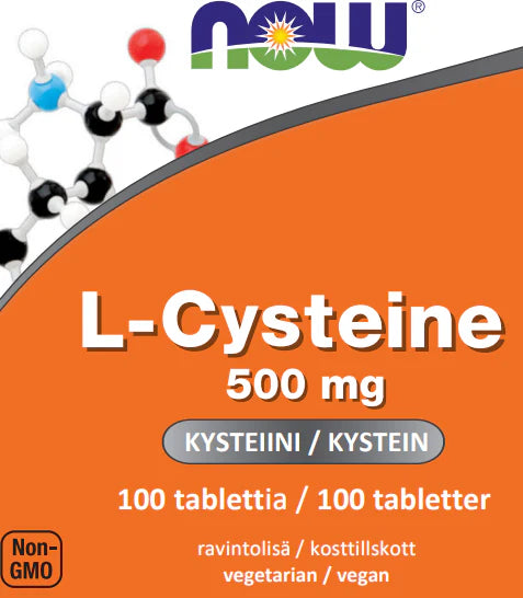 L-Cysteine 500mg 100tbl.