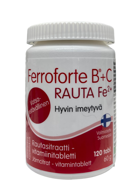 Ferroforte B + C 120tbl.
