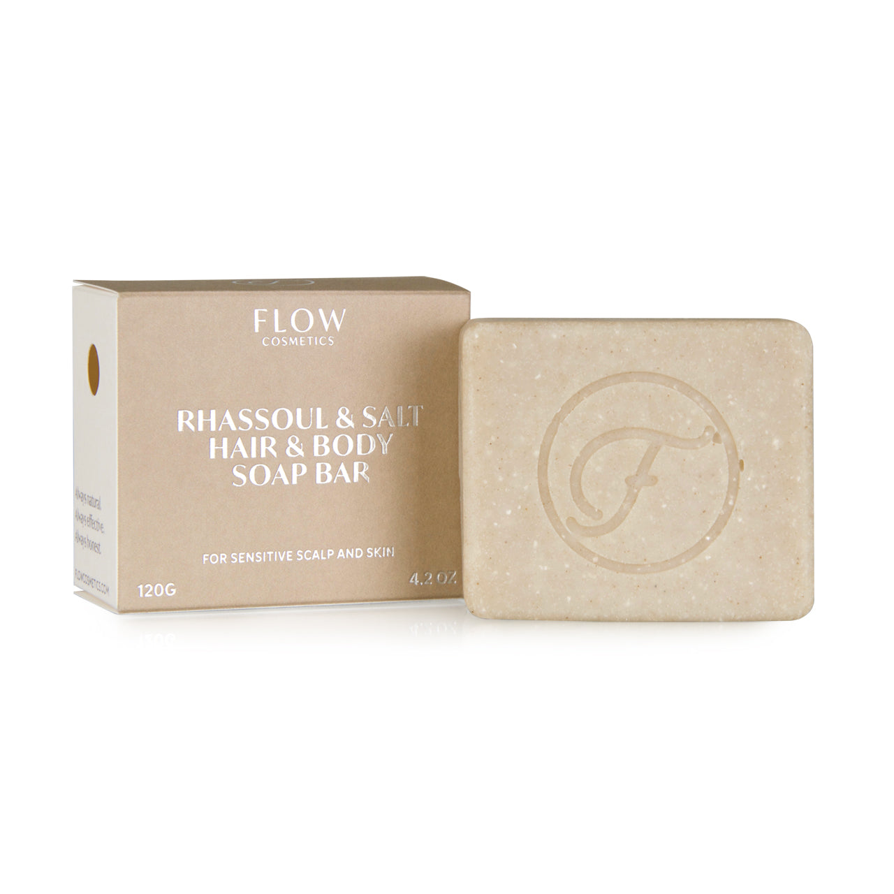 Flow Rhassoul Schampo Soap Bar 120g