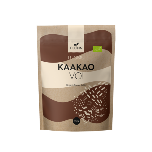 Foodin - Kakaosmör, ekologiskt, rått, 750