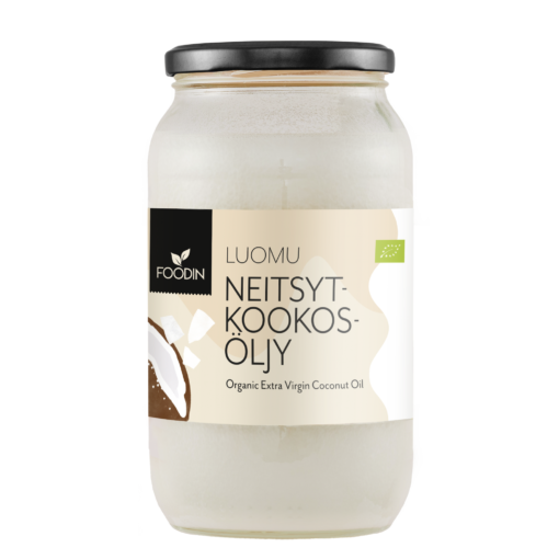 Foodin - Kookosöljy (L,RK) 1000ml