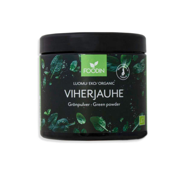Foodin - Viherjauhe Original, luomu, 200