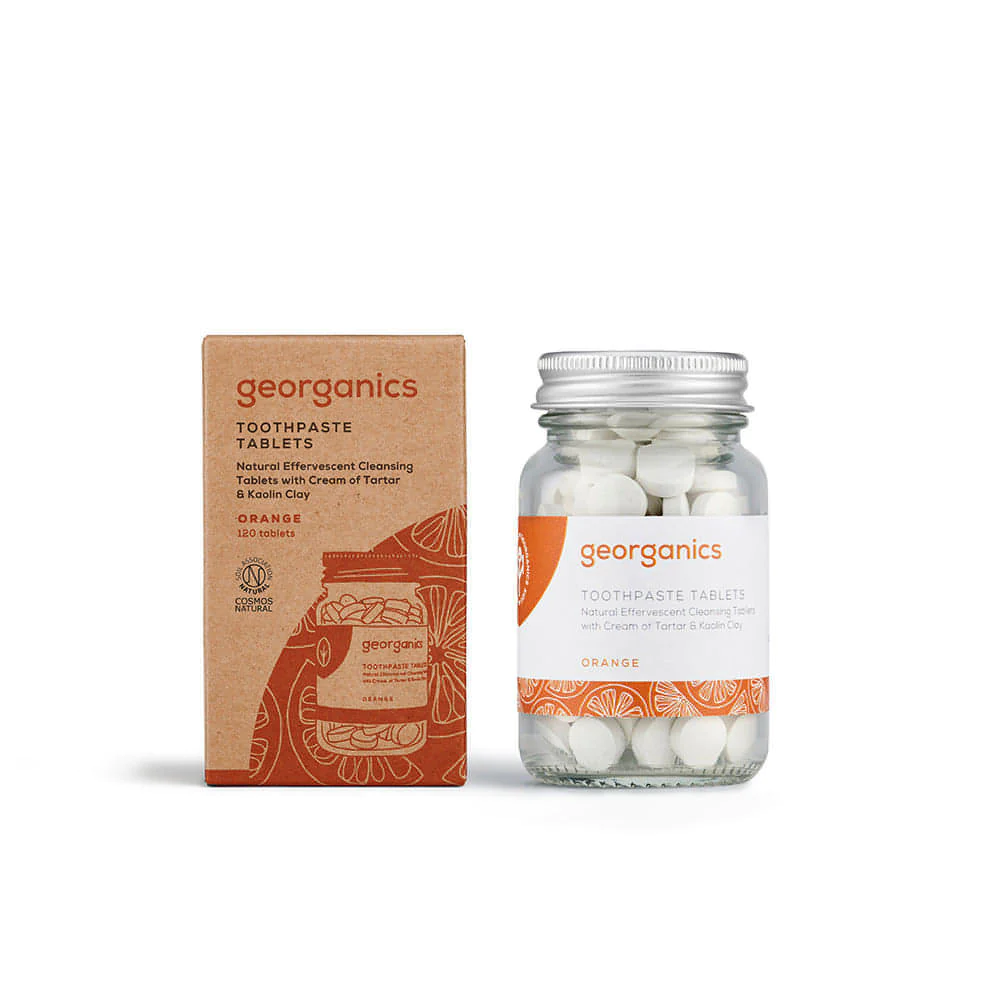 Georganics Tandkrämstablett Apelsin