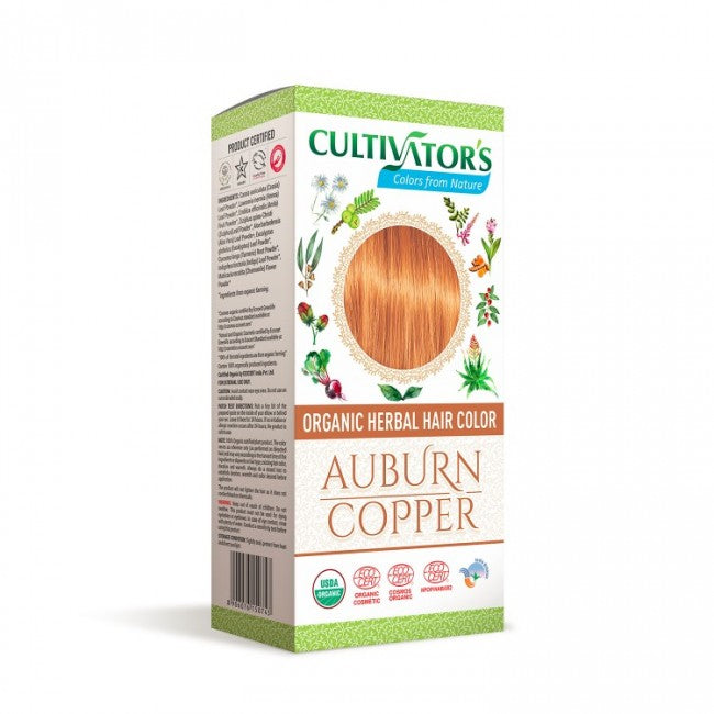Cultivator's Organic Hair Colour Auburn Copper