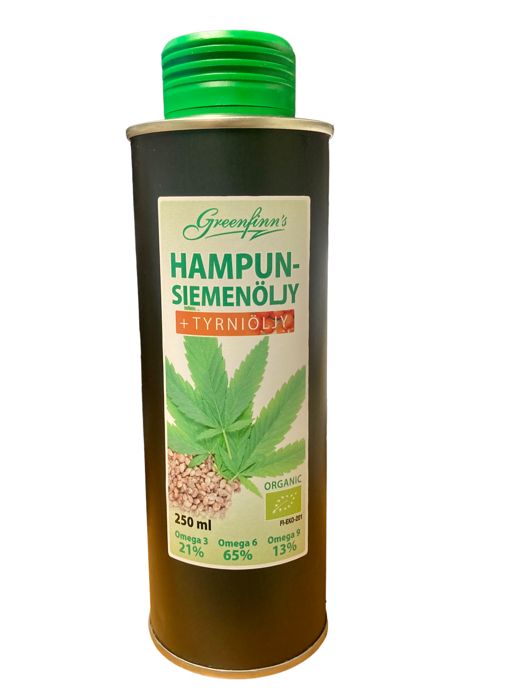 Hamppu- ja Tyrniöljy (L) 250ml