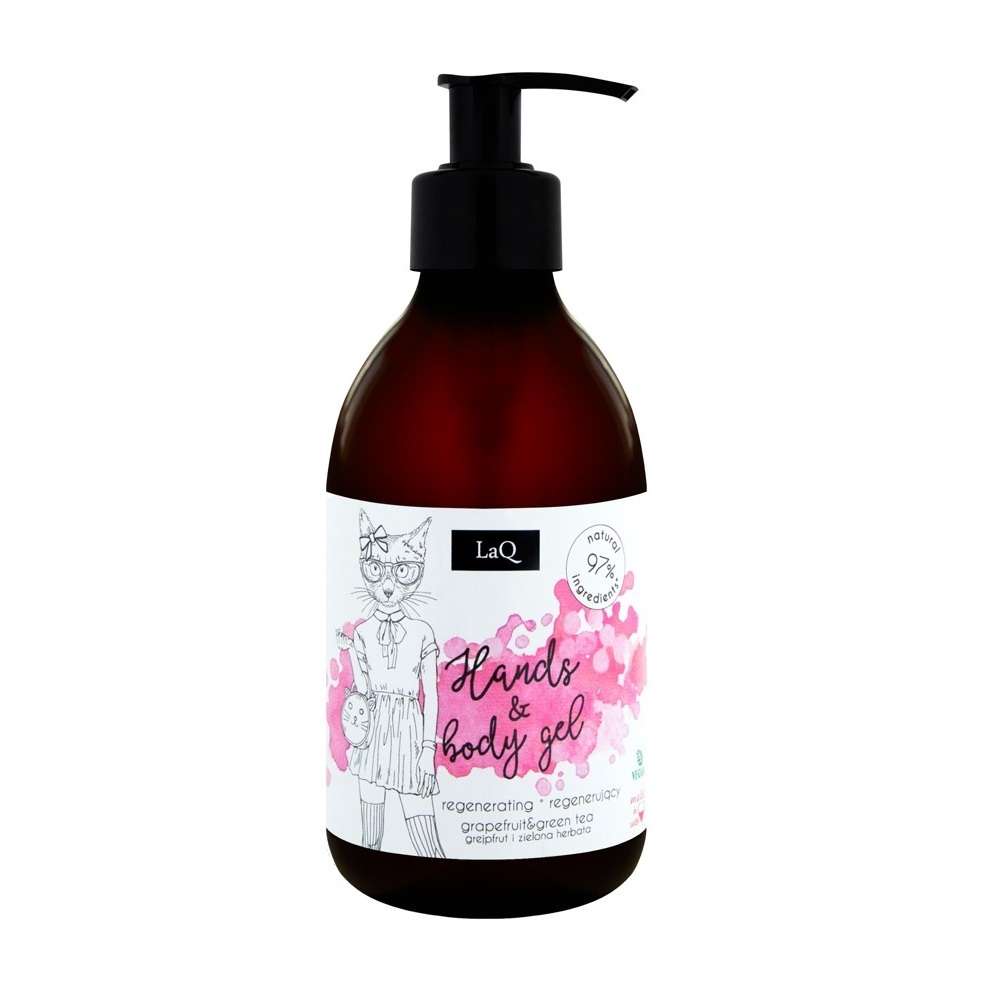 LaQ Grapefruit & Green Tea Hand- och kroppstvål 300ml