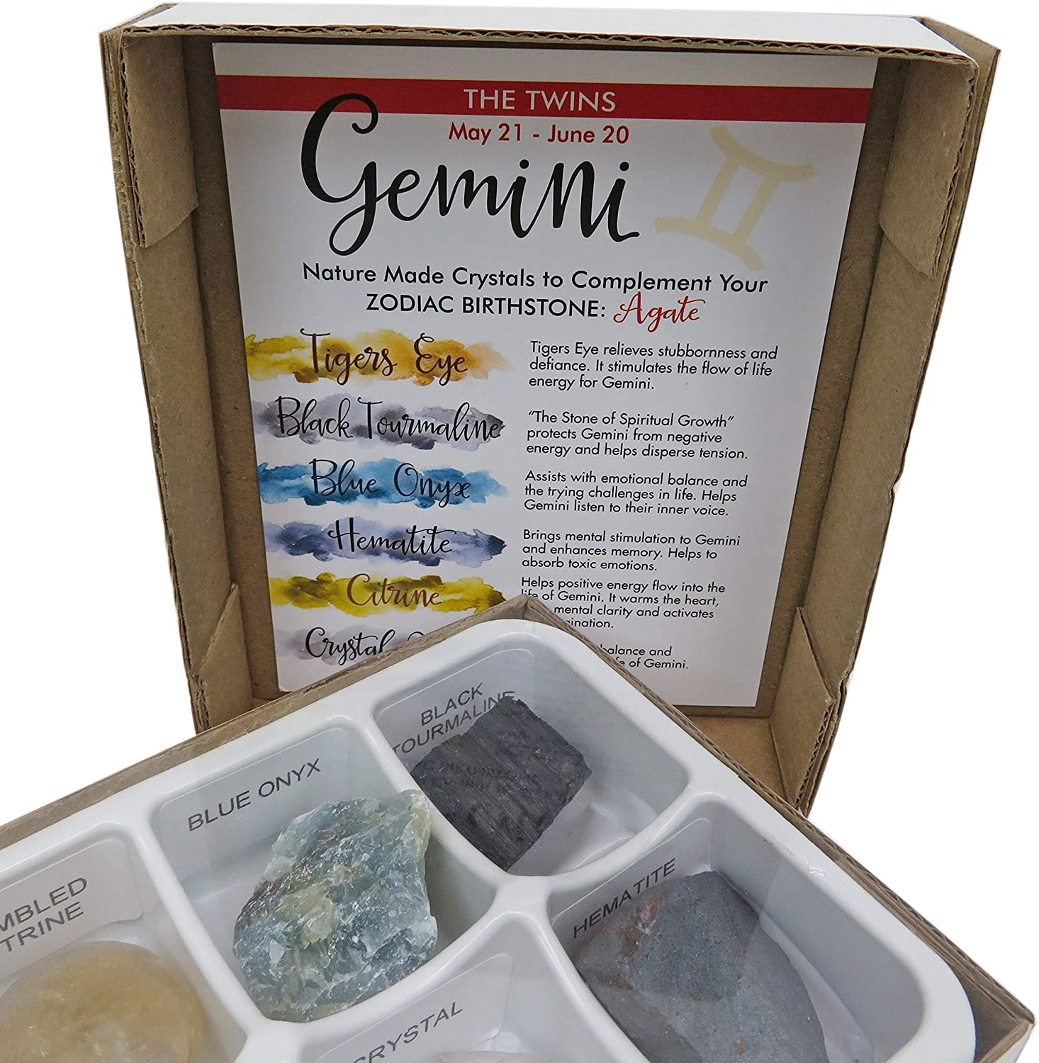 Kristallkit Tvillingarna (Gemini)