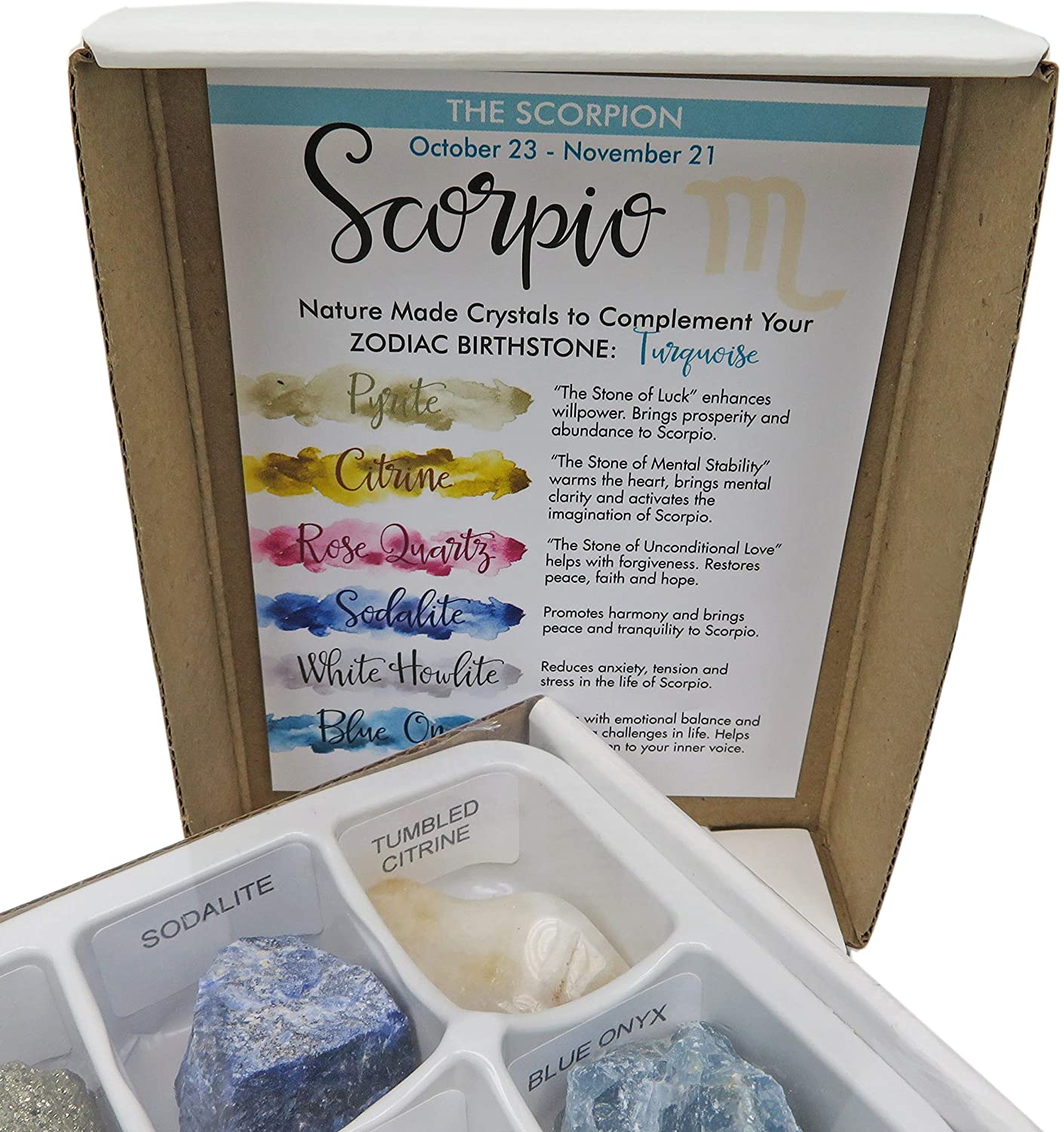 Kristallkit Skorpionen (Scorpio)