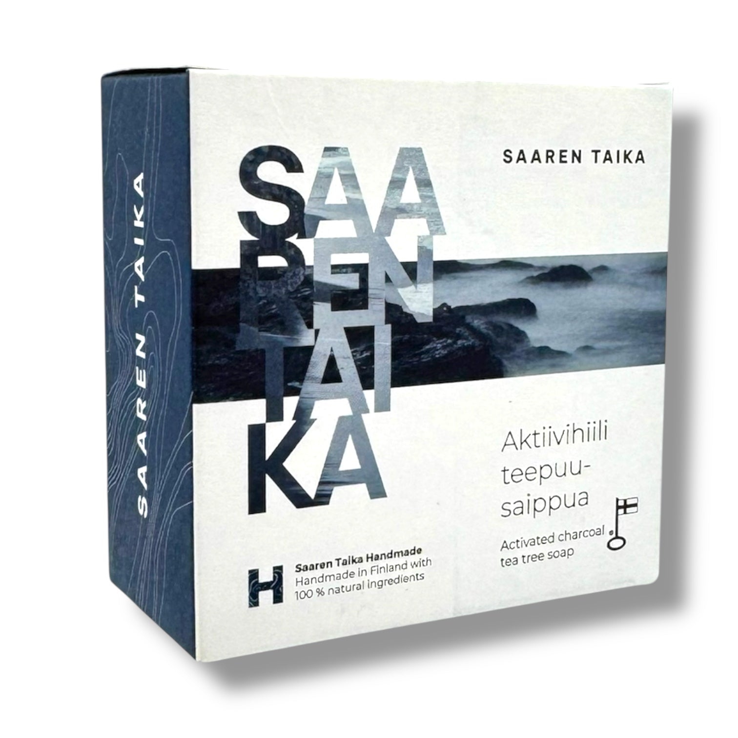 Aktivt kol Teatree-tvål 105g