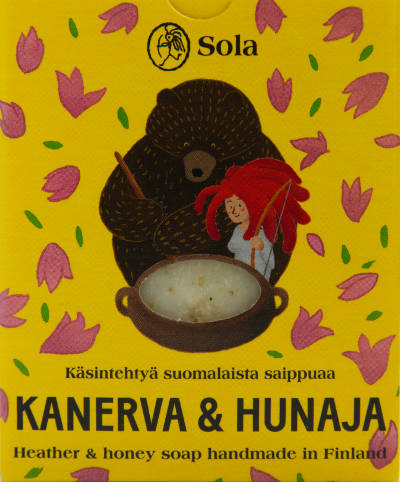 Kanerva & Hunaja-saippua 60g