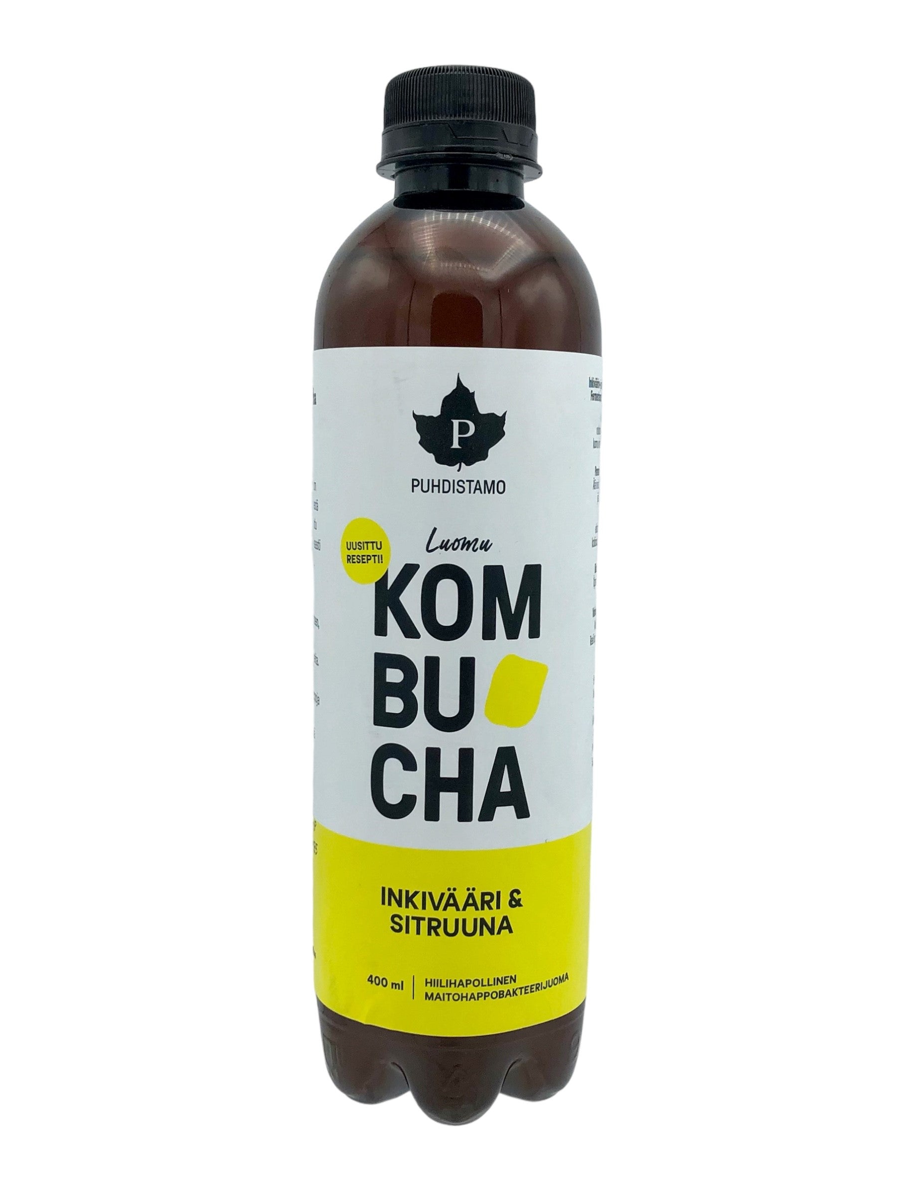 Kombucha Ingefära & Citron 370 ml