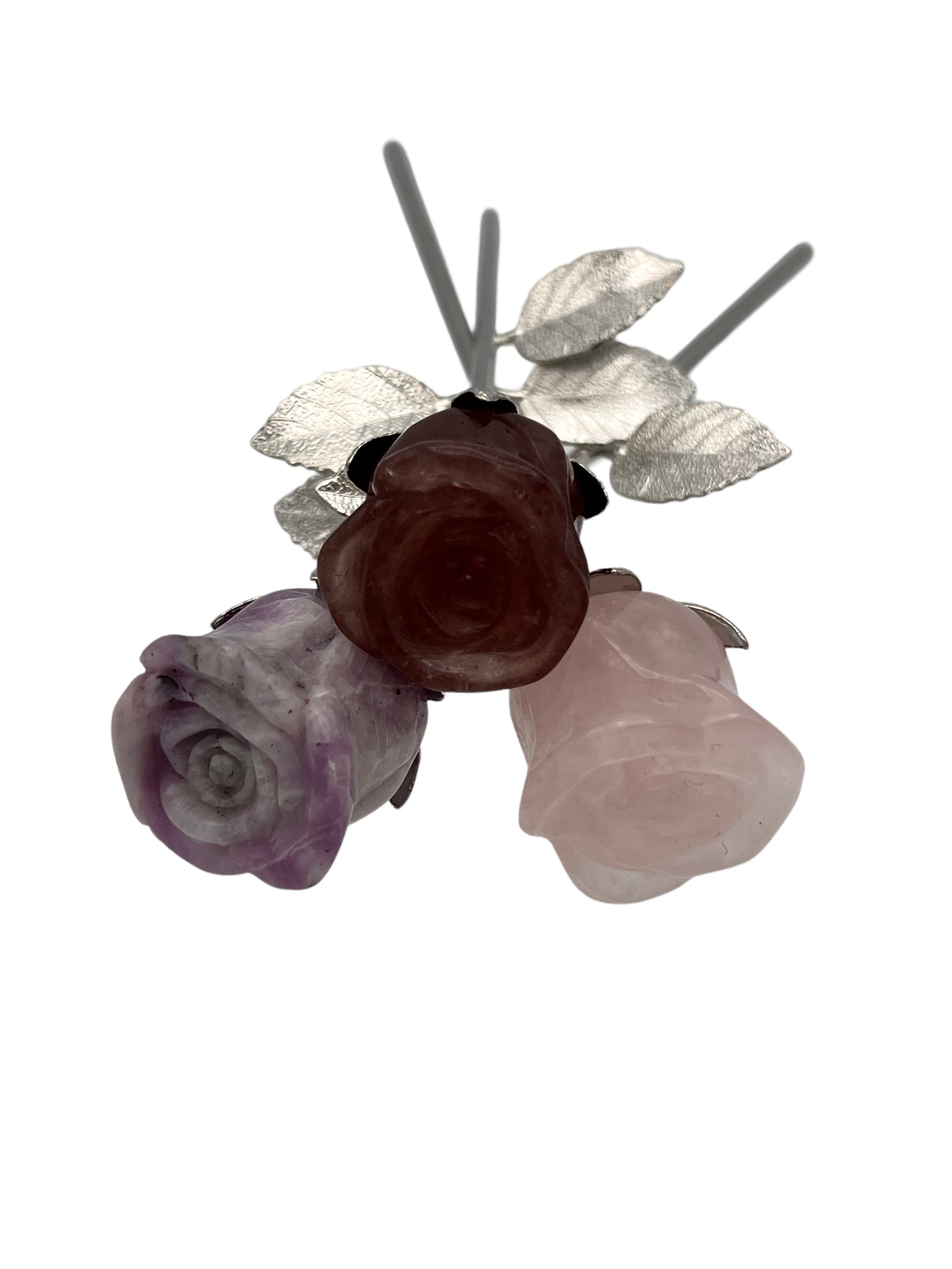 Kristallros Rosenkvarts