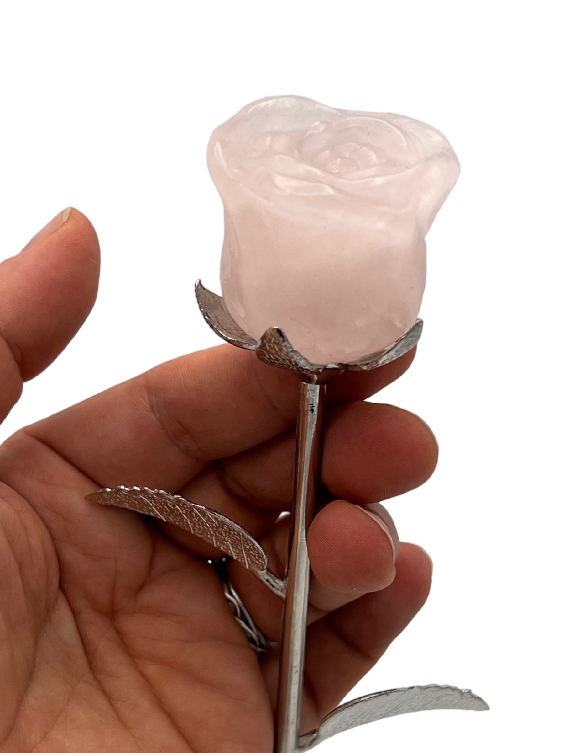 Kristallros Rosenkvarts