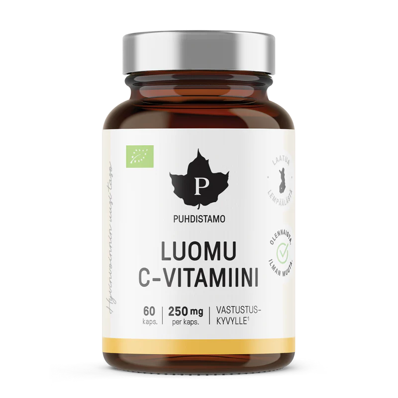Luomu C-vitamiini 60kps