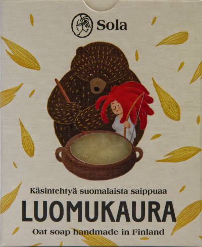 Luomukaura saippua 60g