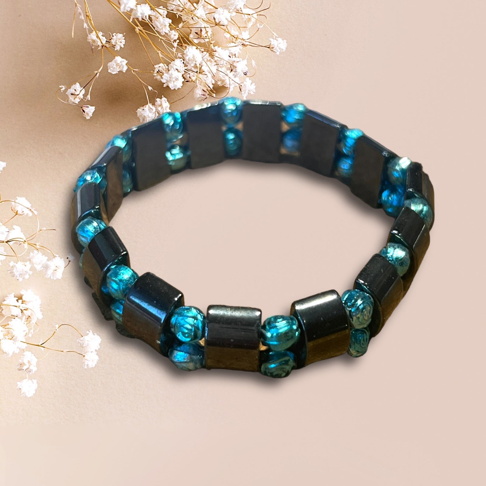 Magnetarmband 800G Turkos