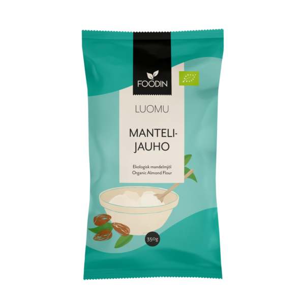 Foodin - Mandelmjöl, ekologisk, 350 g