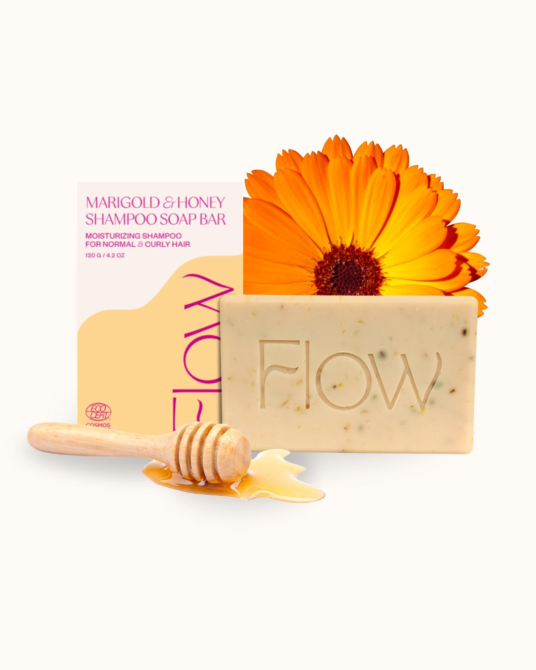 Flow Marigold Schampo Soap Bar 120g
