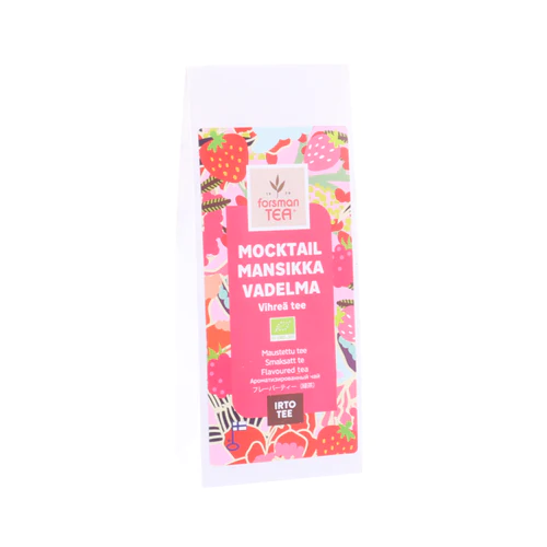 Mocktail Jordgubb Hallon grönt te 60g
