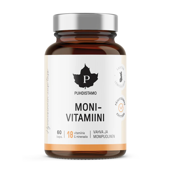 Puhdistamo Monivitamiini 60kps.