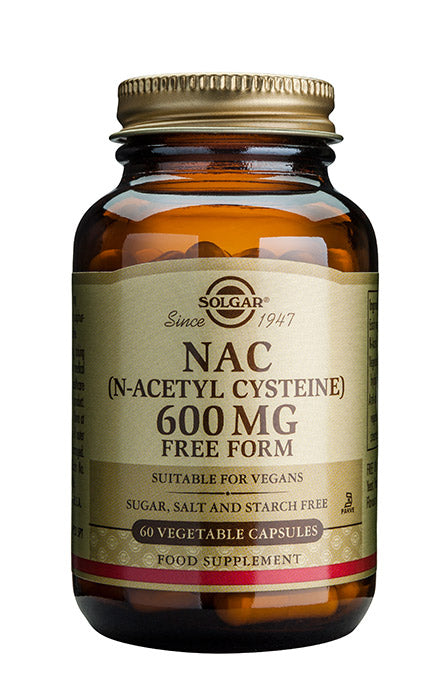 NAC 600 mg - N-Acetyl L-Cystein 60 kapslar