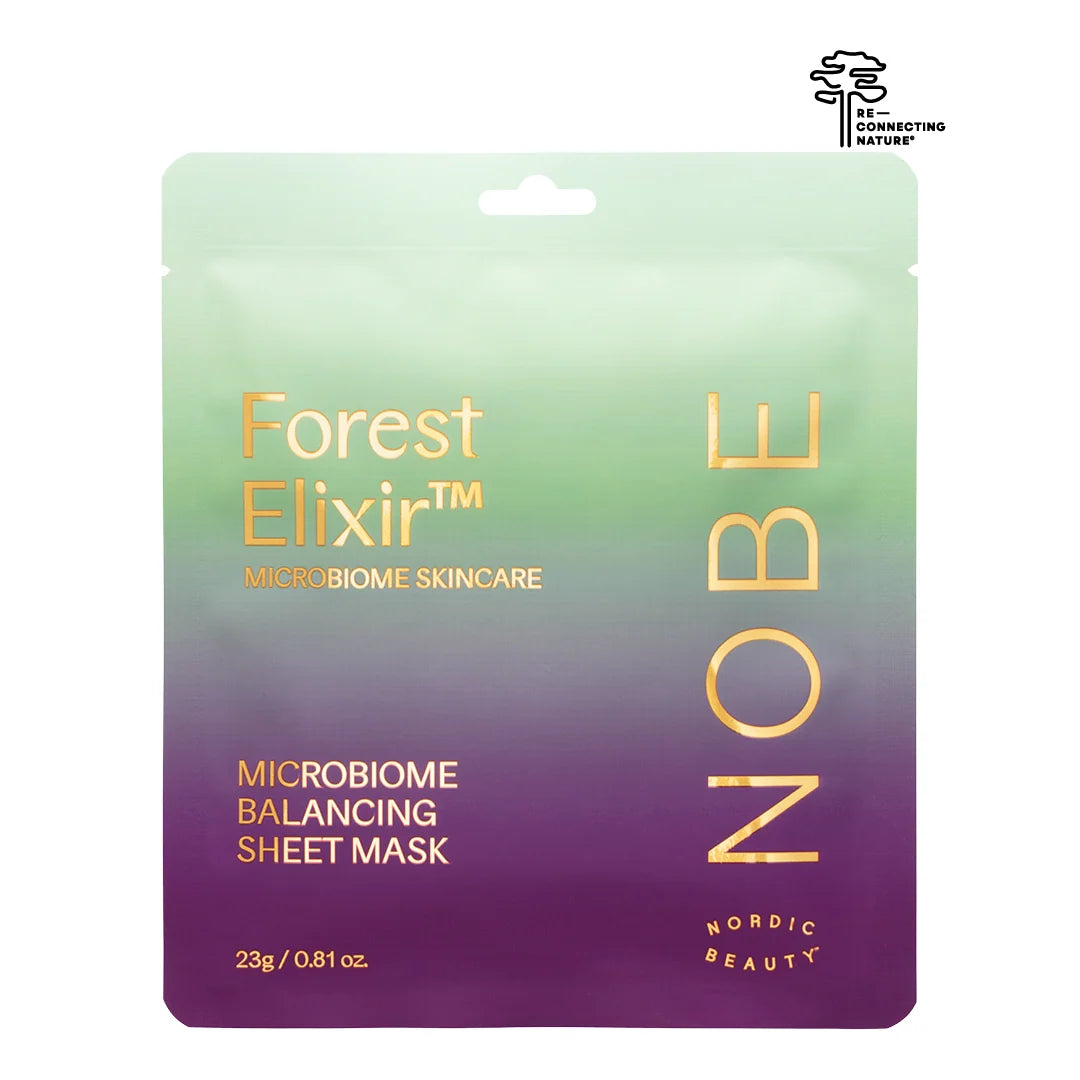 NOBE Forest Elixir Microbiome Balancing Sheet Mask