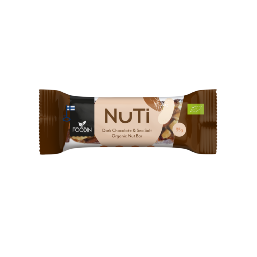 NUTI Dark Chocolate & Sea Salt 35g