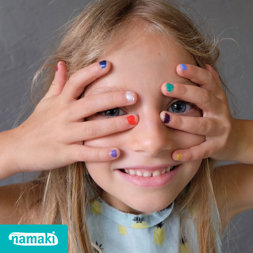 Namaki Nagellack Pink Glitter