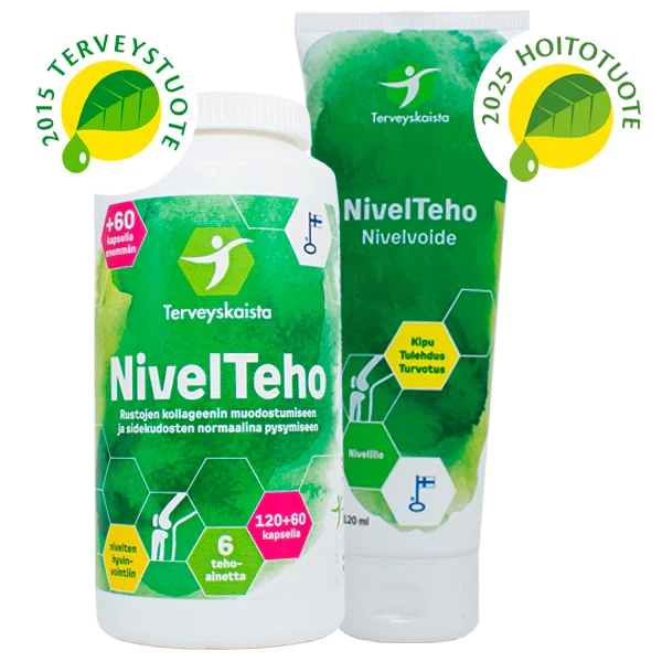 NivelTeho 180 kapslar + NivelTeho ledkräm 120 ml ERBJUDANDE!