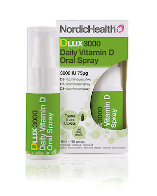 Nordic Health DLux 3000 75 mcg D3 