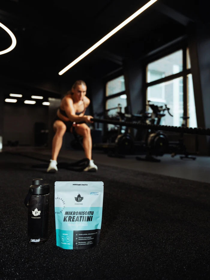 Athletics Mikronisoitu Kreatiinimonohydraatti Pürest 250g