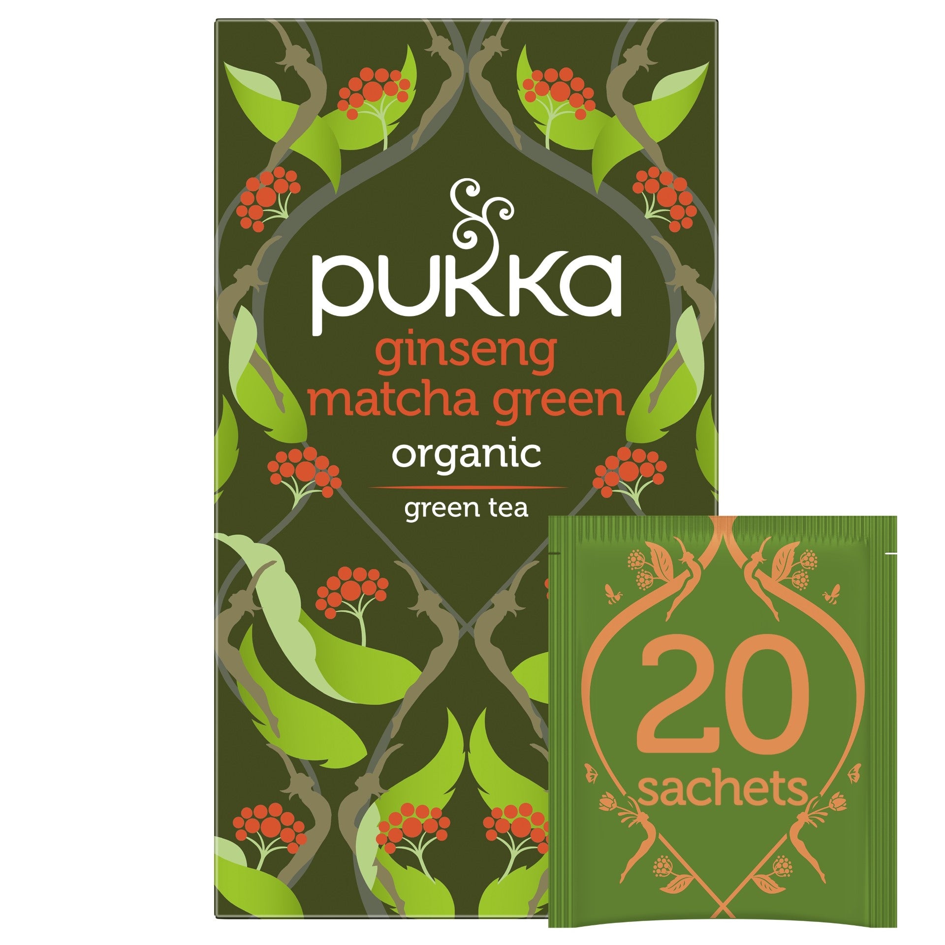 PUKKA Ginseng Matcha Green (4 x 20st) te
