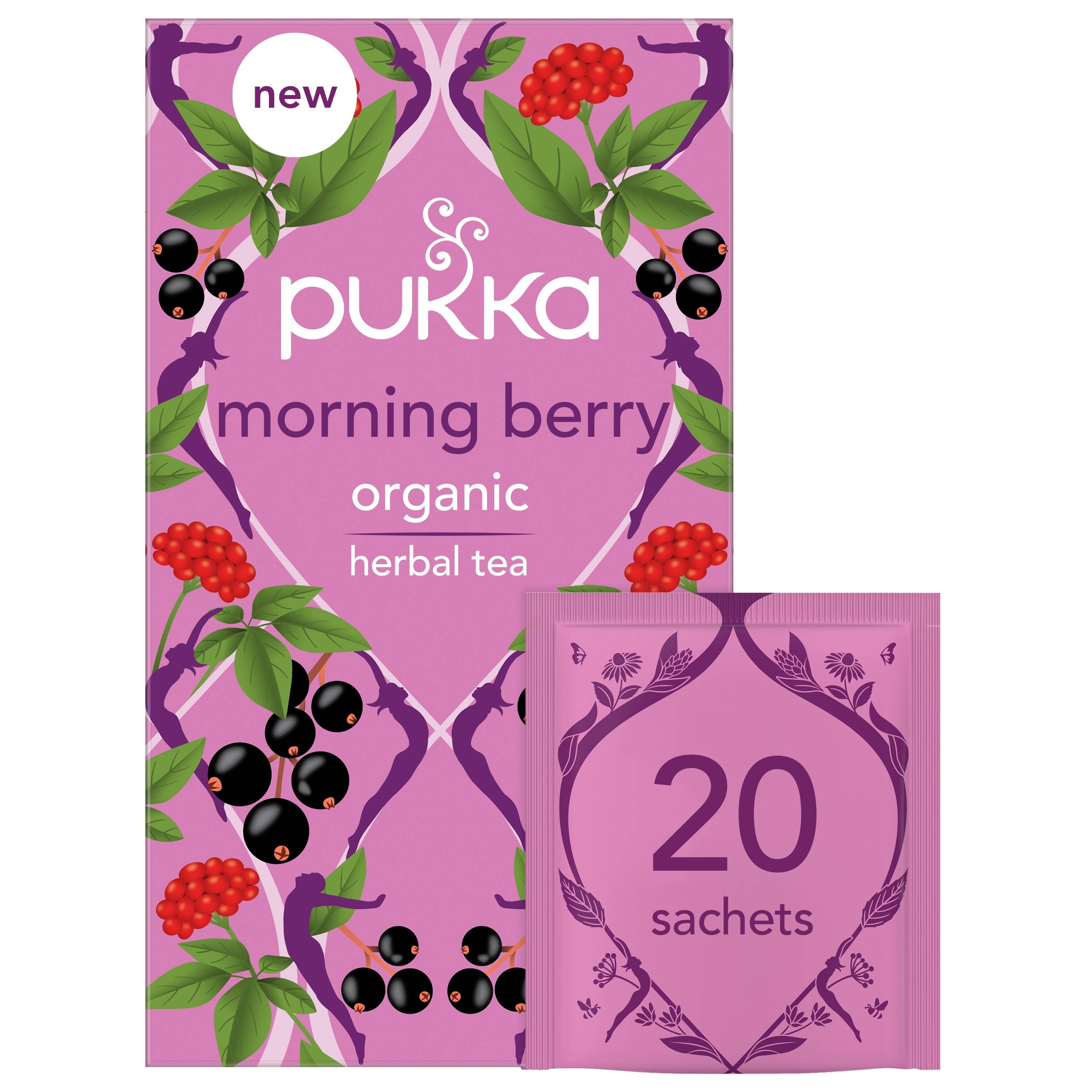 PUKKA Morning Berry 20 påsar