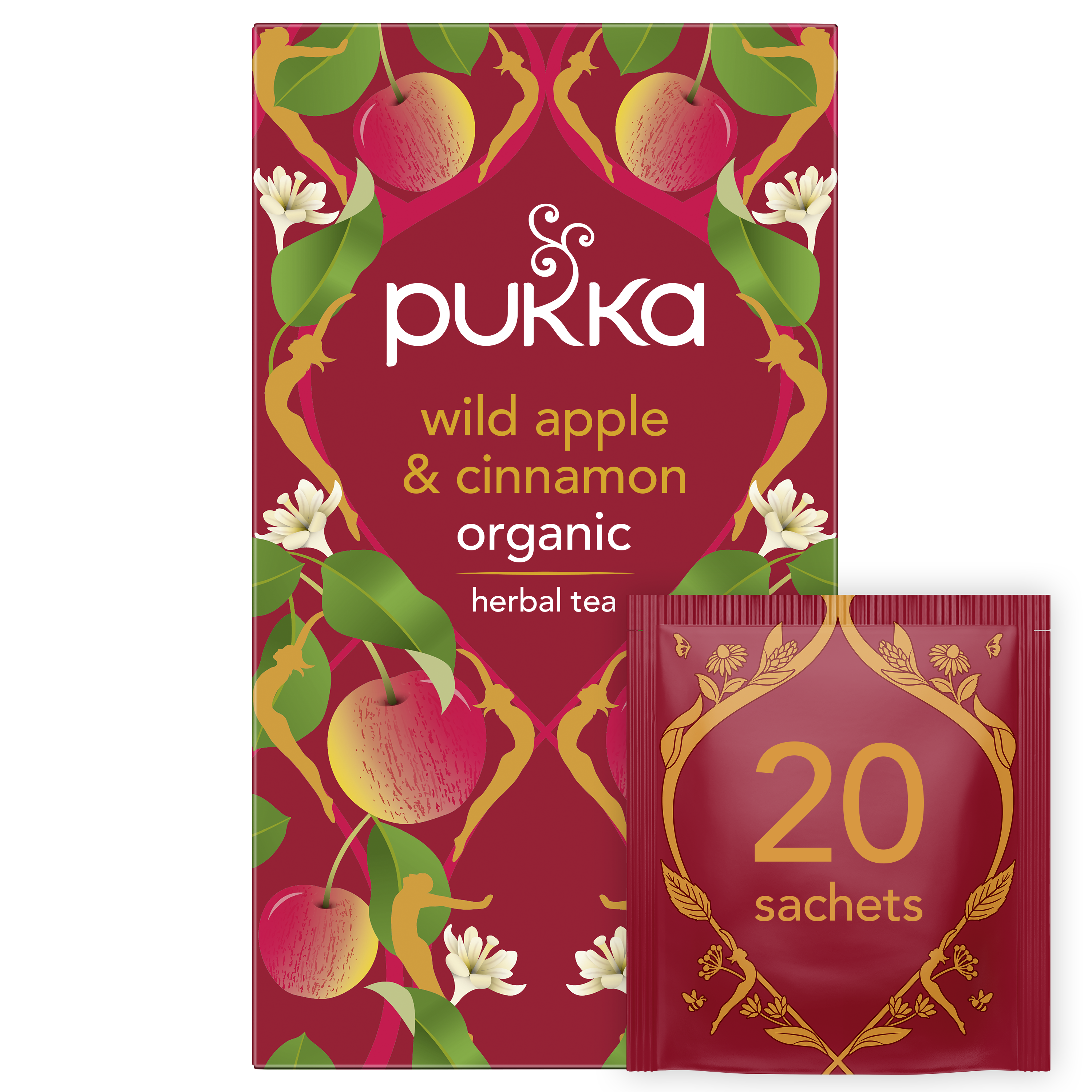 PUKKA Wild apple & Cinnamon 20 tepåsar