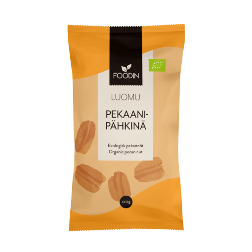 Foodin - Pekaanipähkinä, luomu, 120g