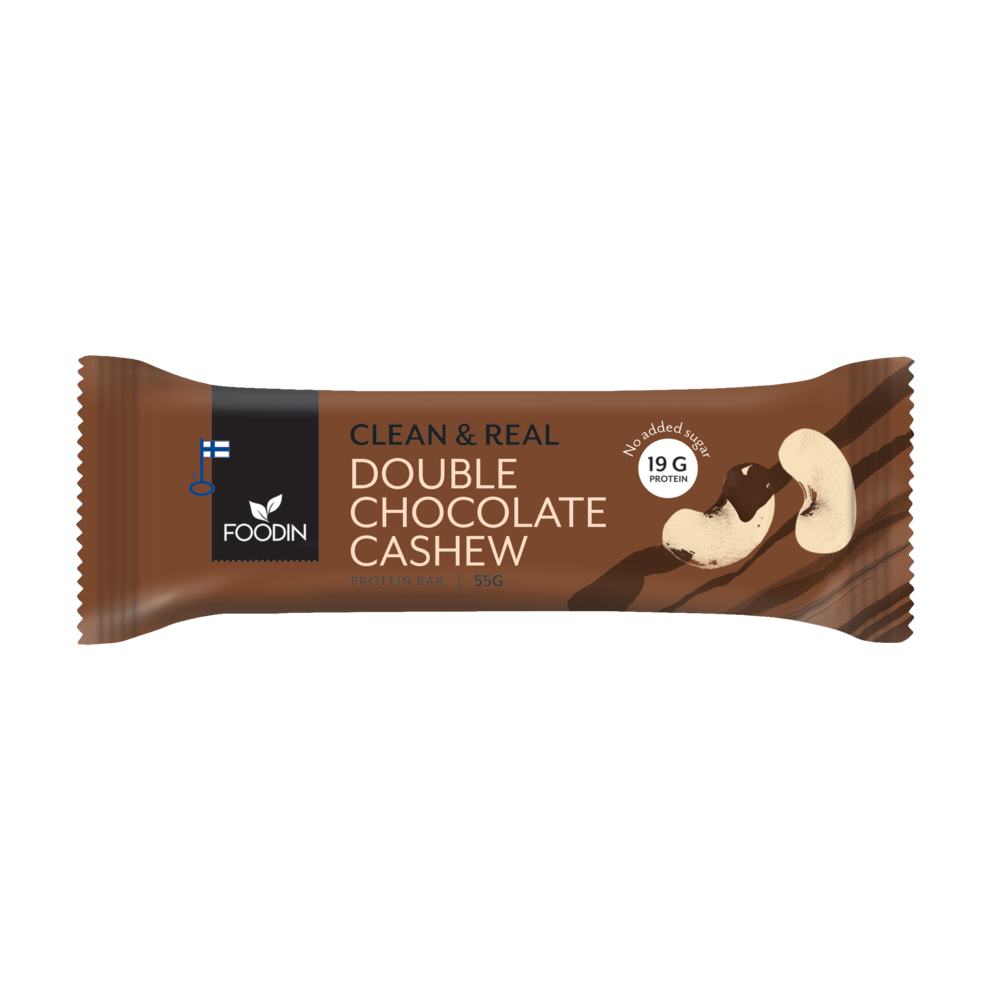 Protein Bar Double Chocolate Cashew 55g