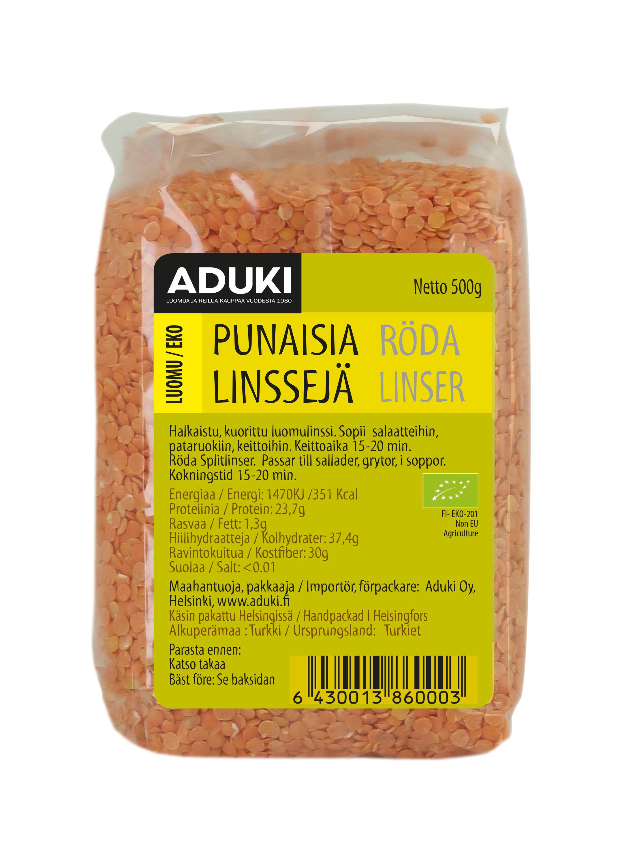 Elogiska röda linser 500g