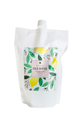 Tvättmedel Citron, PÅFYLLNING, 1200ml