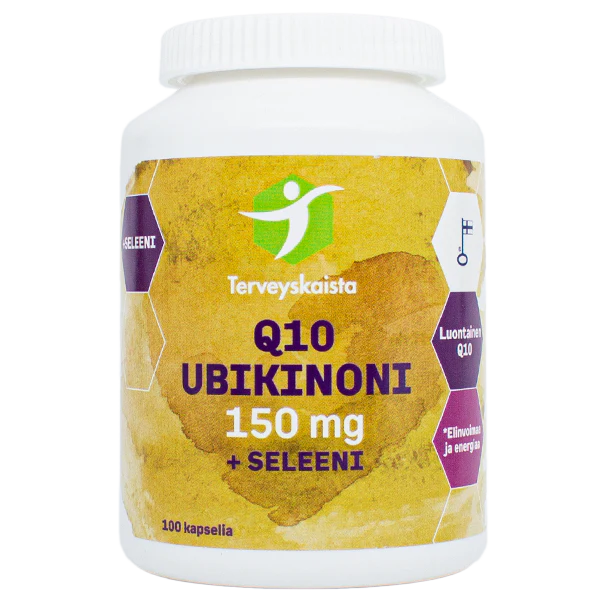 Ubikinon 150mg + selen 100kps.