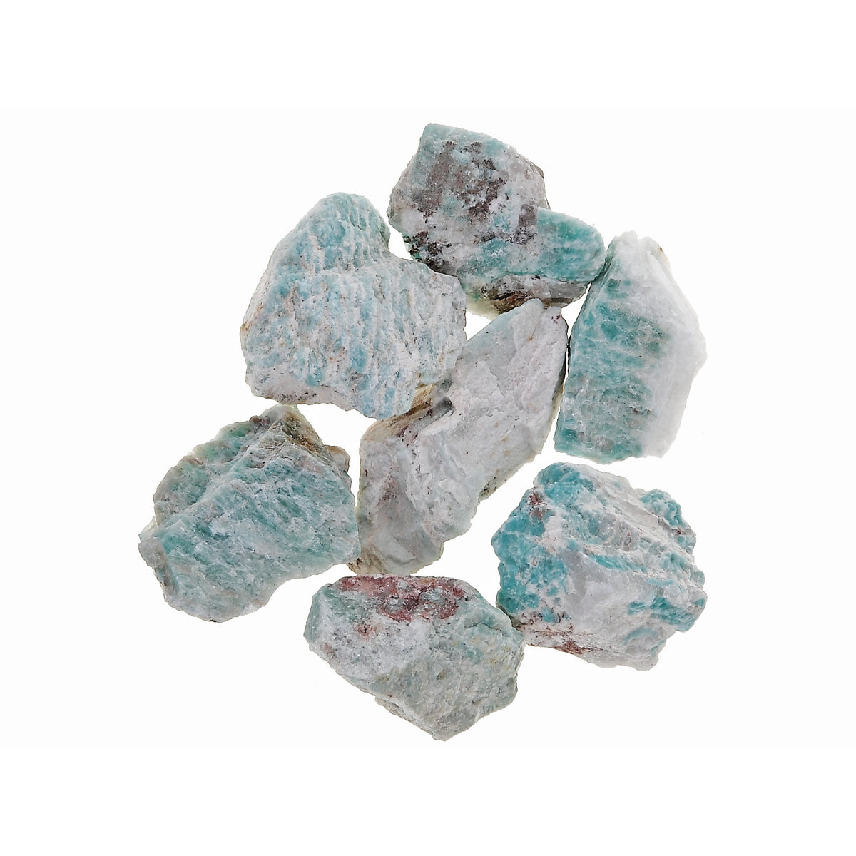 Raakakivi Amatsoniitti 2-5cm