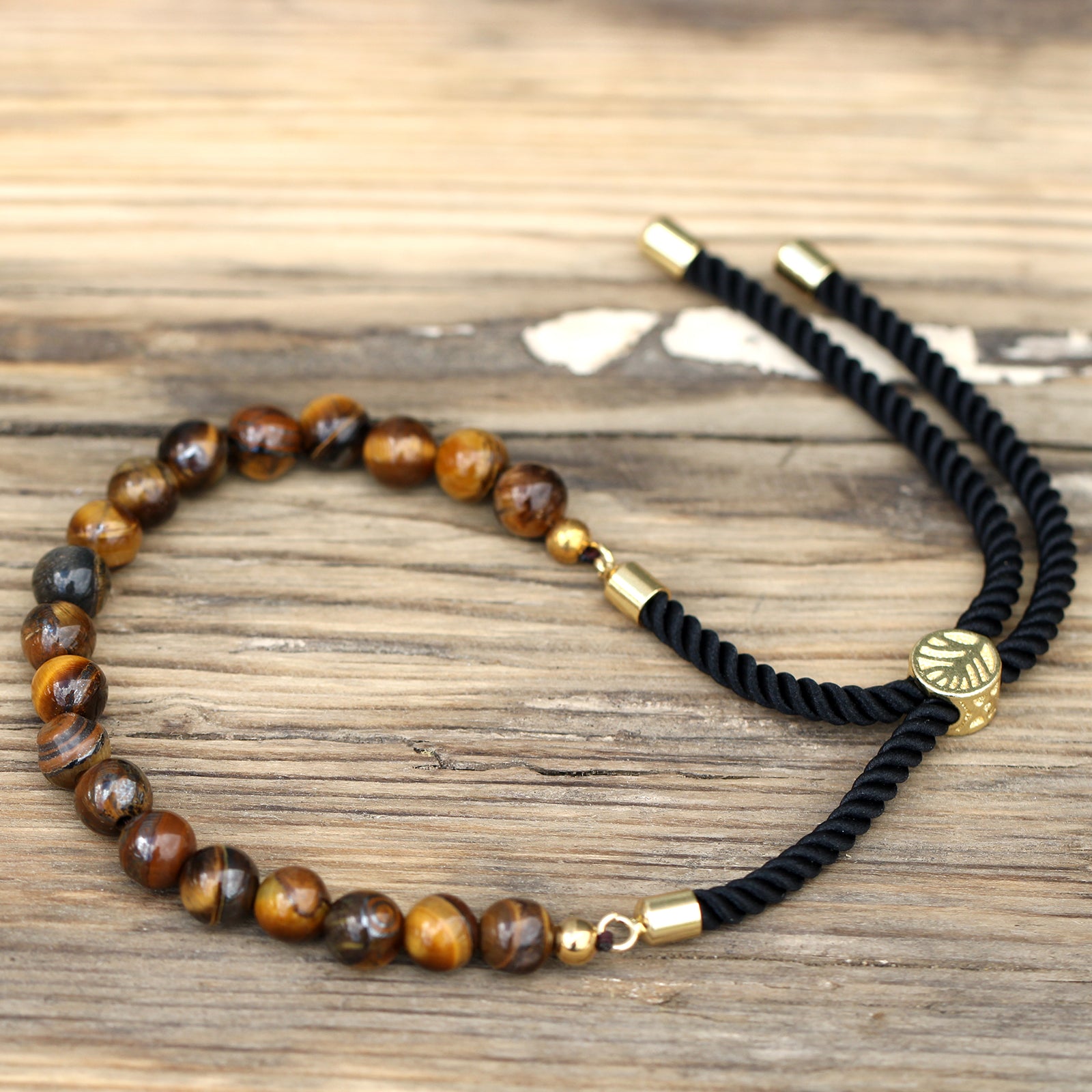 Tigeröga Armband, 18K Guld