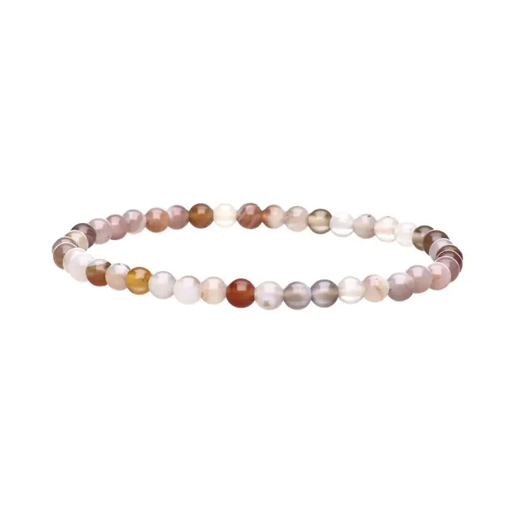 Armband 4mm Botswanagat, barn