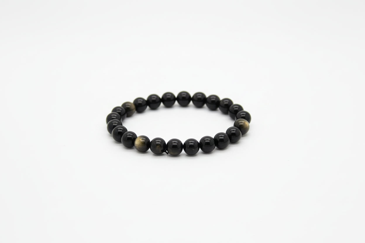 Armband Golden Obsidian 8mm