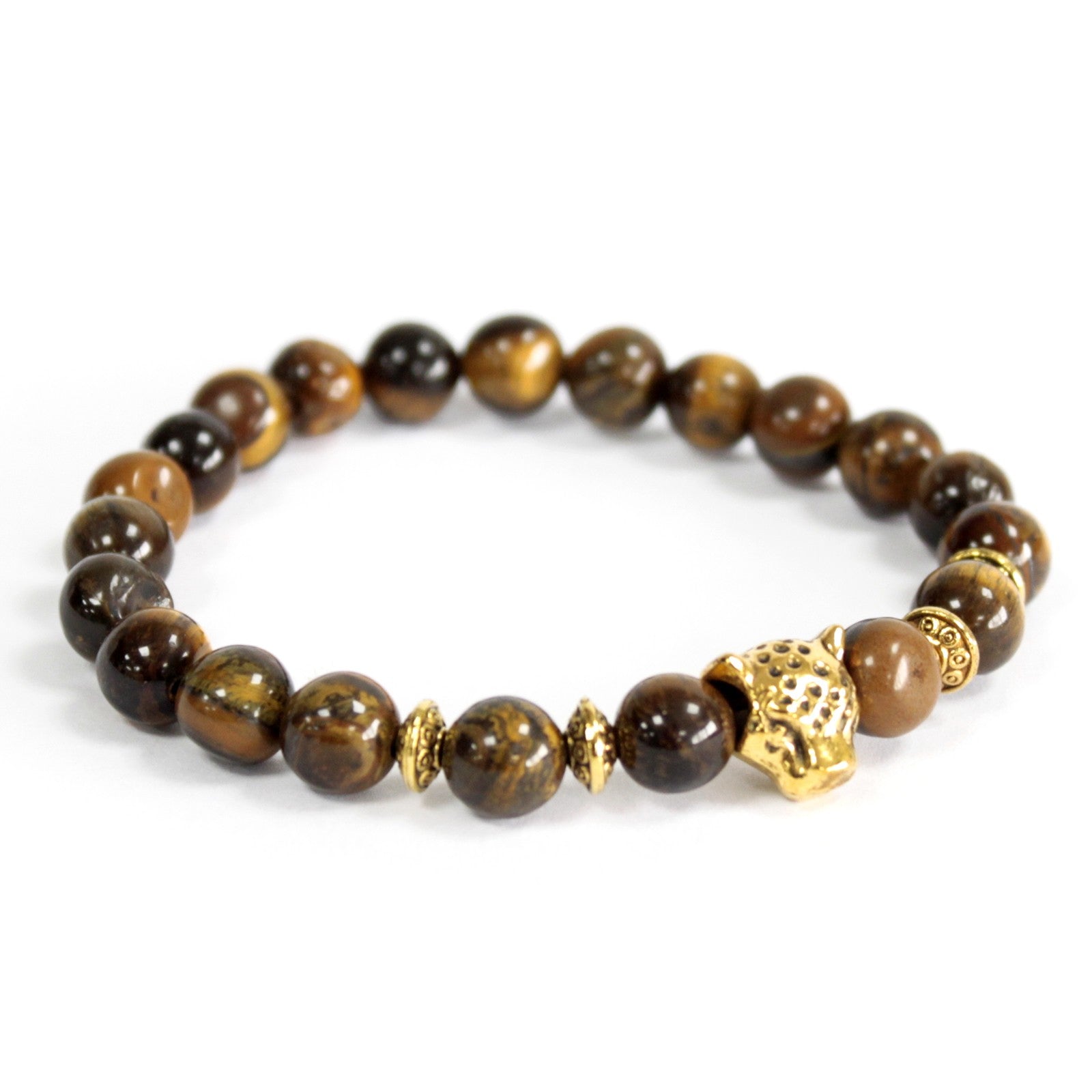 Gold Tiger - Tigeröga-armband