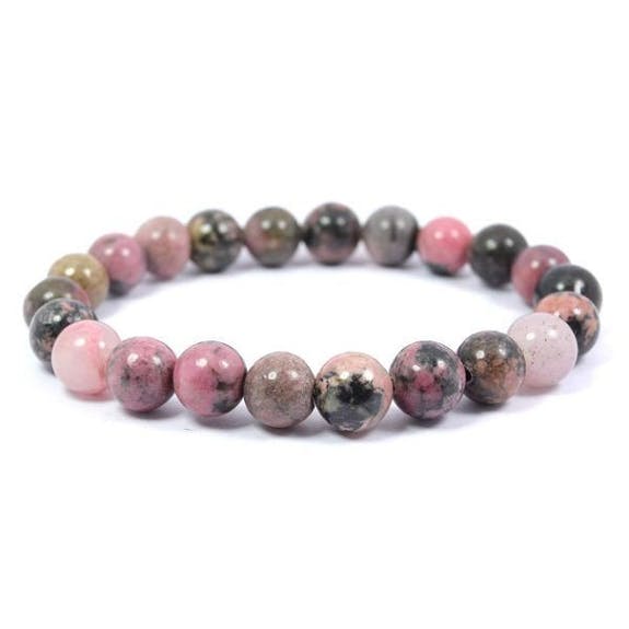 Armband 8mm Rodonit