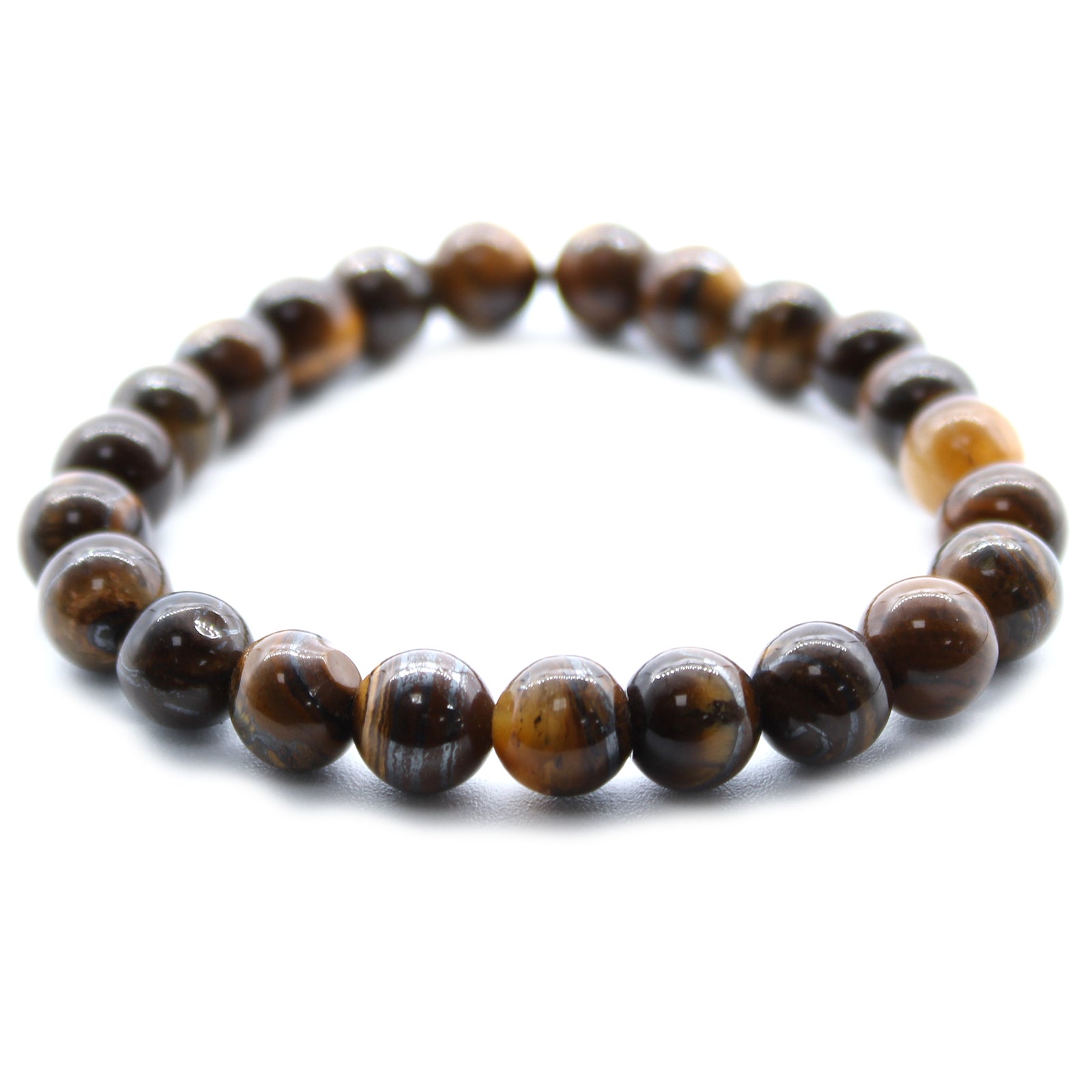 Armband Tigeröga 8mm